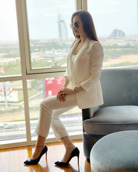 Sana Javed Is A Boss Lady In White