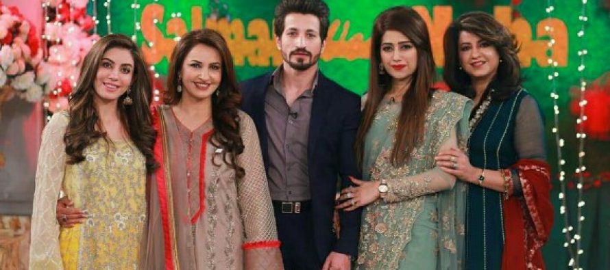 Saba Faisal’s Family At Farah’s Show