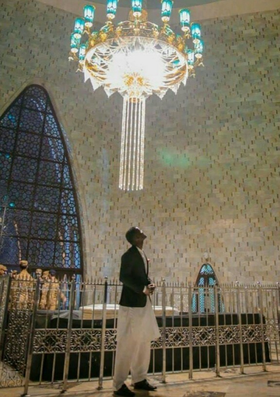 Darren Sammy Visits Mazar e Quaid