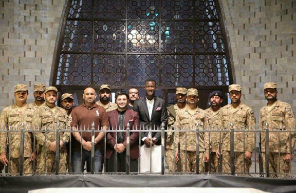 Darren Sammy Visits Mazar e Quaid