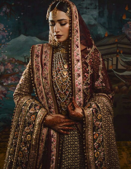Sana Javed's Latest Bridal Campaign