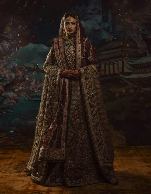 Sana Javed's Latest Bridal Campaign