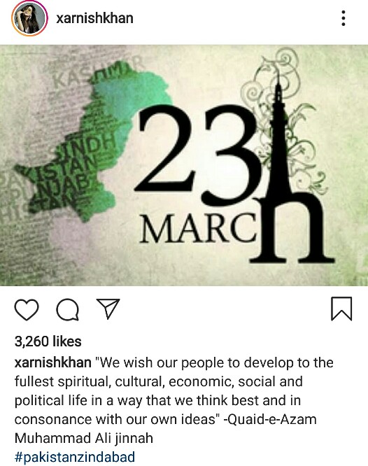 Celebrities Celebrate Pakistan Day