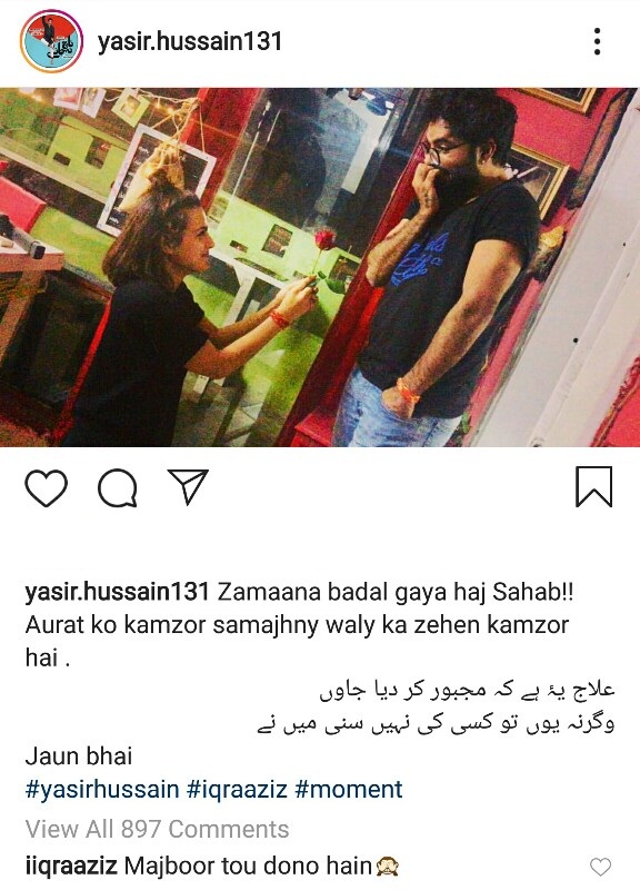 Did Iqra Just Propose To Yasir?