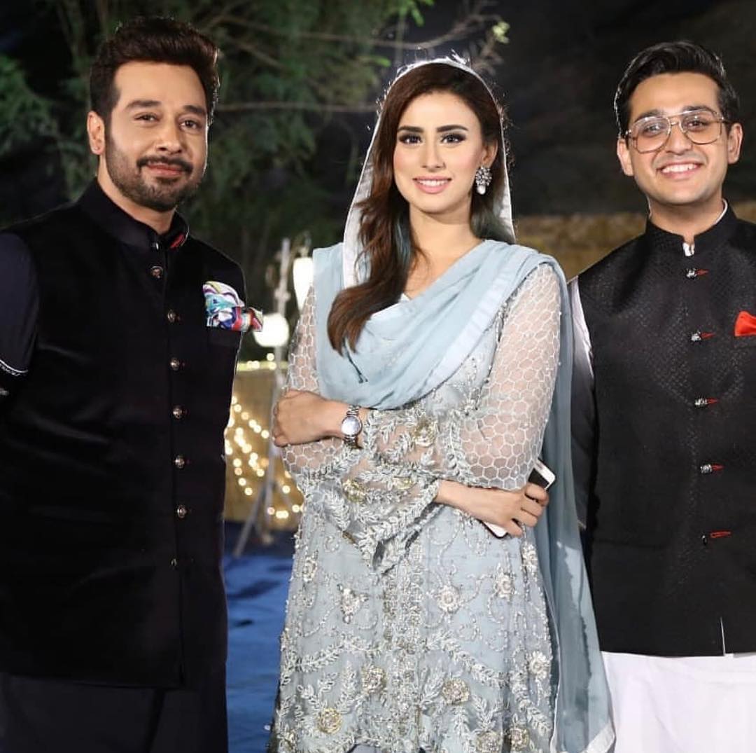 Actors & Anchors During the Shoot of The Most Awaited Title Track of #ShaneRamazan 2019