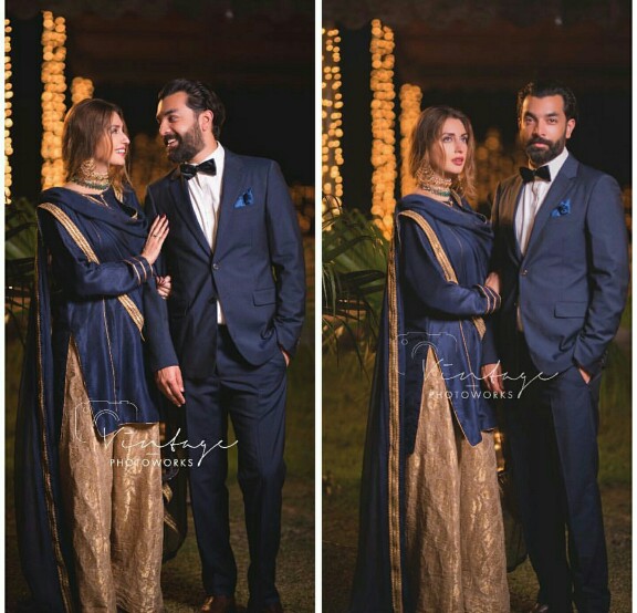 Iman Aly With Husband At Her Sister's Wedding