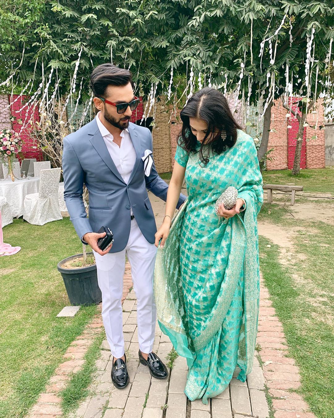 Beautiful Clicks of Anchor Abdullah Sultan with his Wife and Son