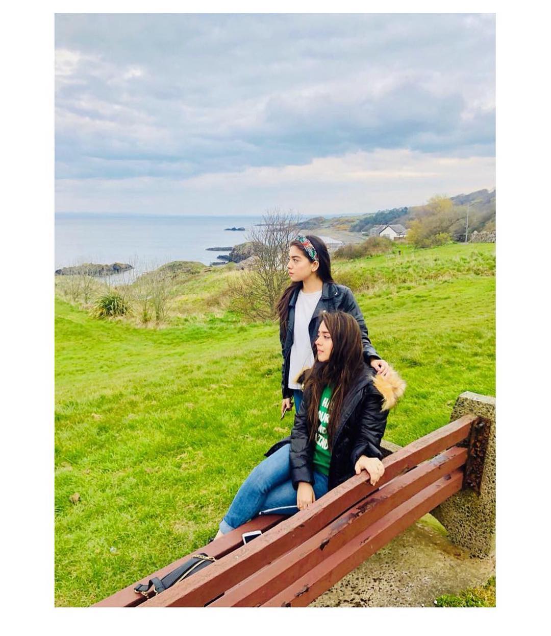 Beautiful Actresses & Sisters Arisha Razi and Sarah Razi in Glasgow UK