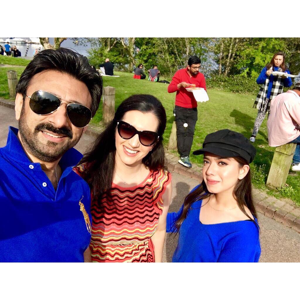 Beautiful Actresses & Sisters Arisha Razi and Sarah Razi in Glasgow UK