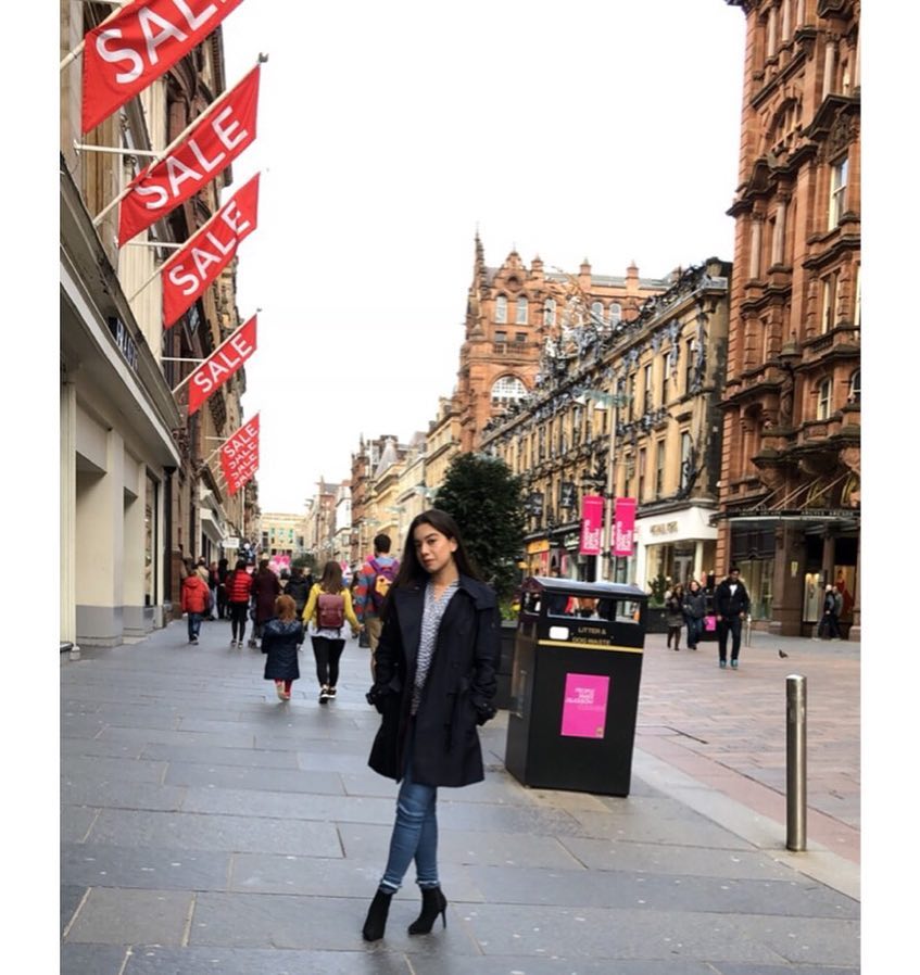 Beautiful Actresses & Sisters Arisha Razi and Sarah Razi in Glasgow UK