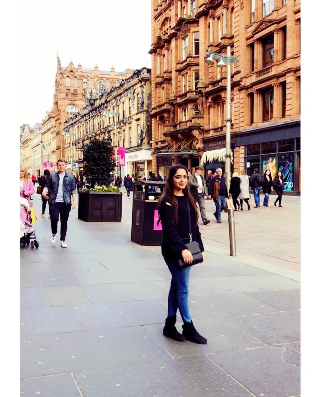 Beautiful Actresses & Sisters Arisha Razi and Sarah Razi in Glasgow UK