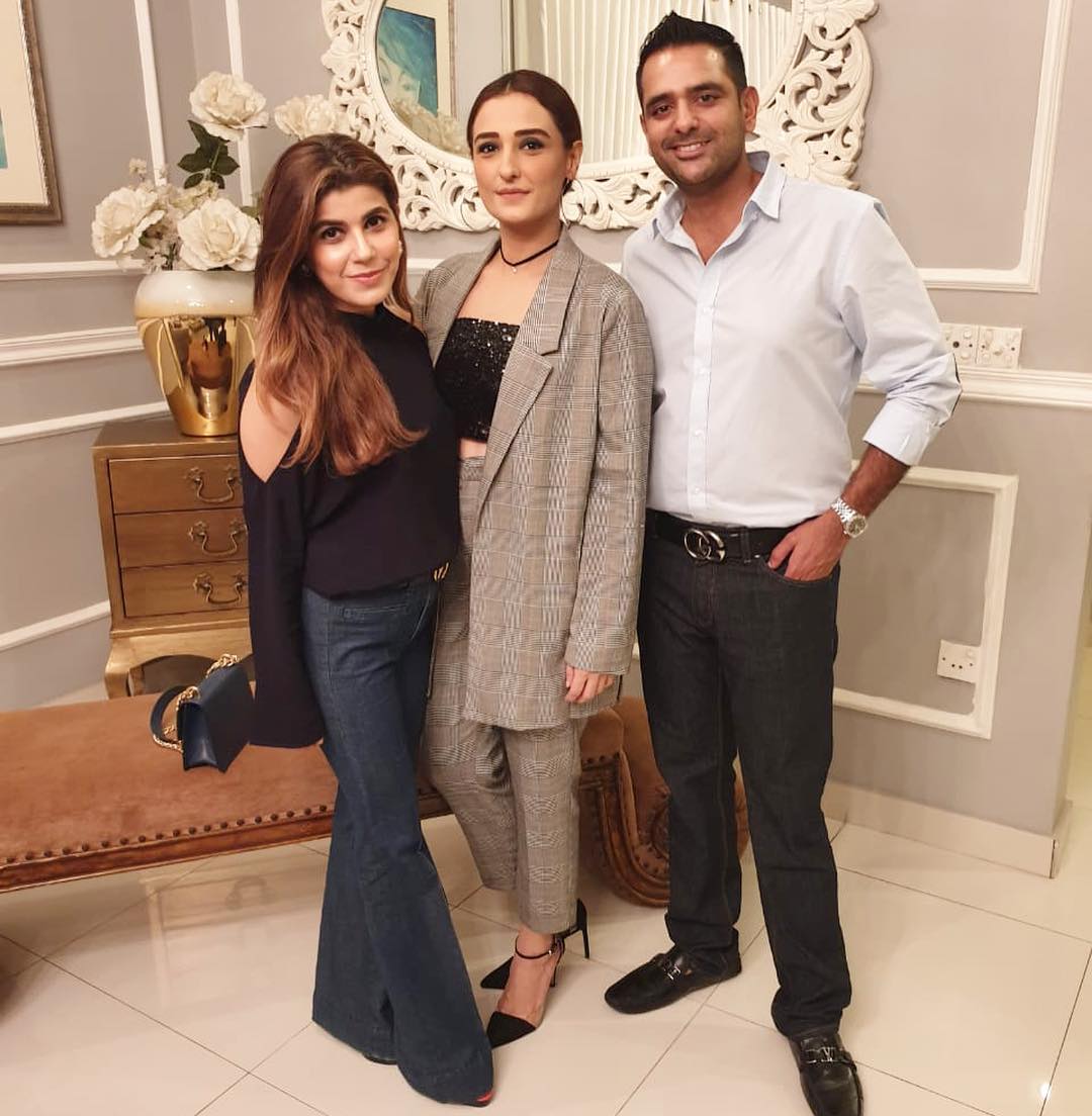 Celebrities at Grand Birthday Party of Beautiful Actress Momal Sheikh