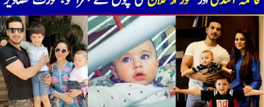 Beautiful Pictures of Actors Fatima Effendi & Kanwar Arsalan with their Kids