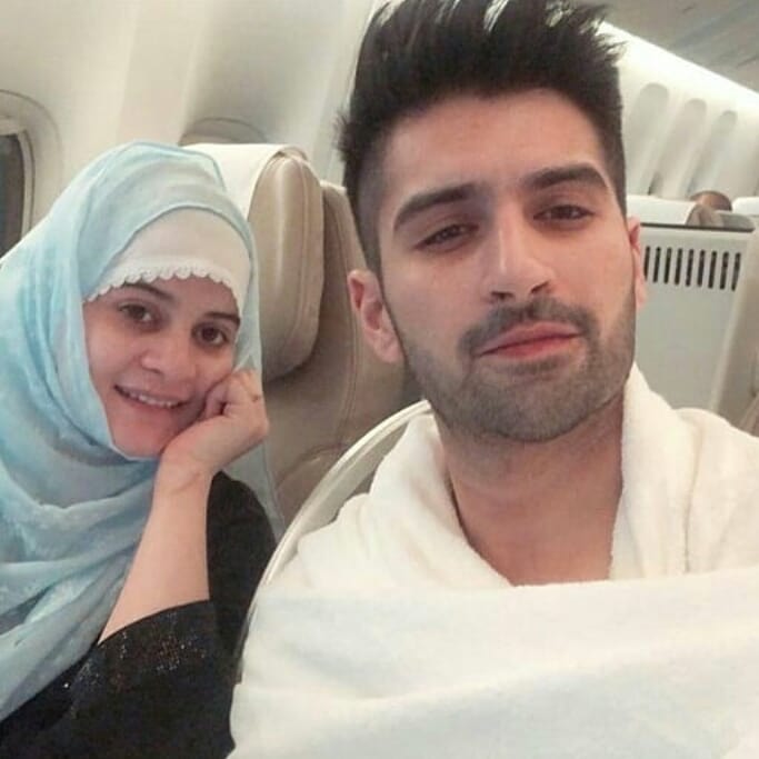 Beautiful Pictures of Aiman and Muneeb After Performing Their First Umrah