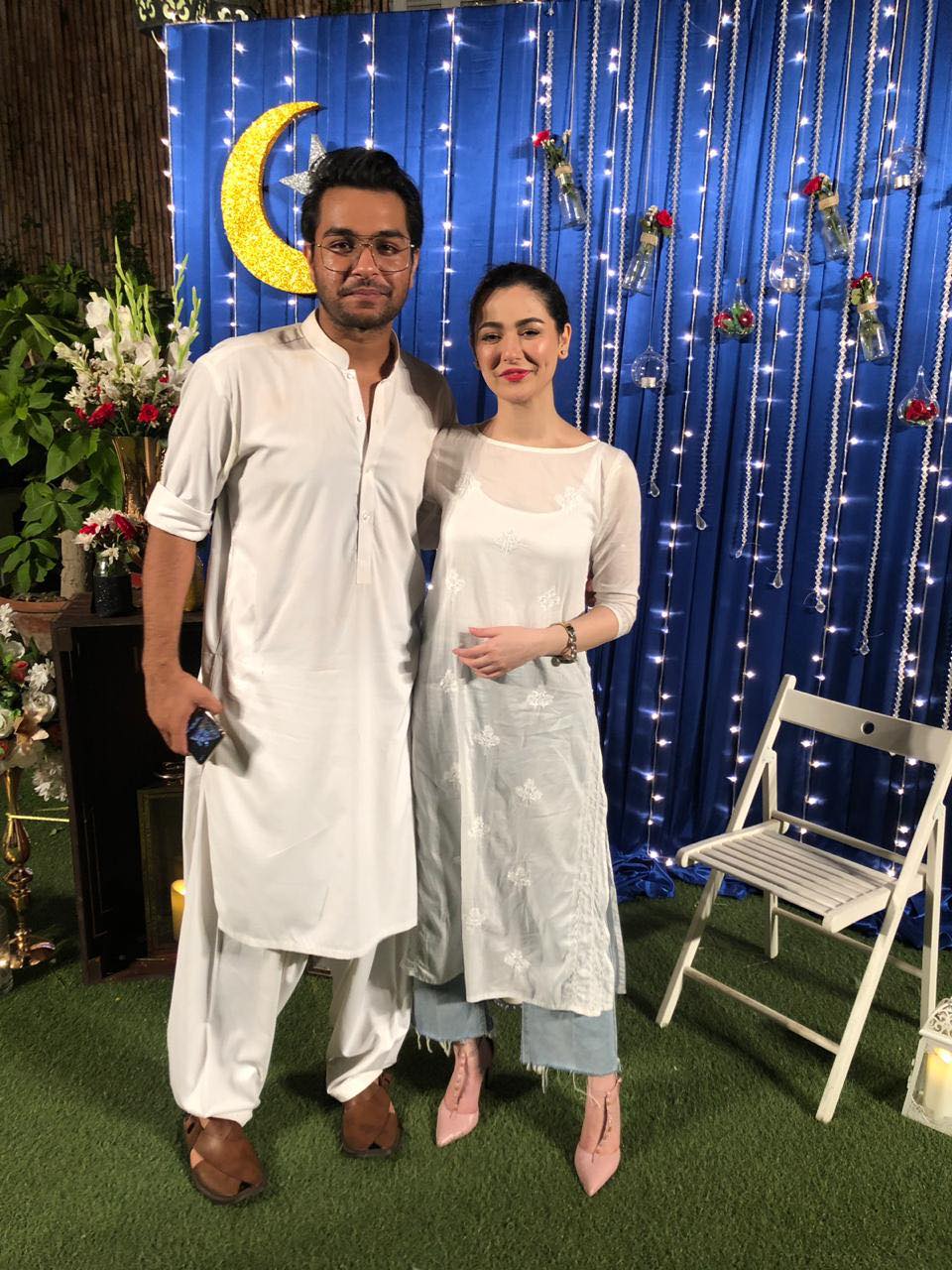 Pakistani Celebrities Spotted at Iftar Party hosted by Harris Qadeer