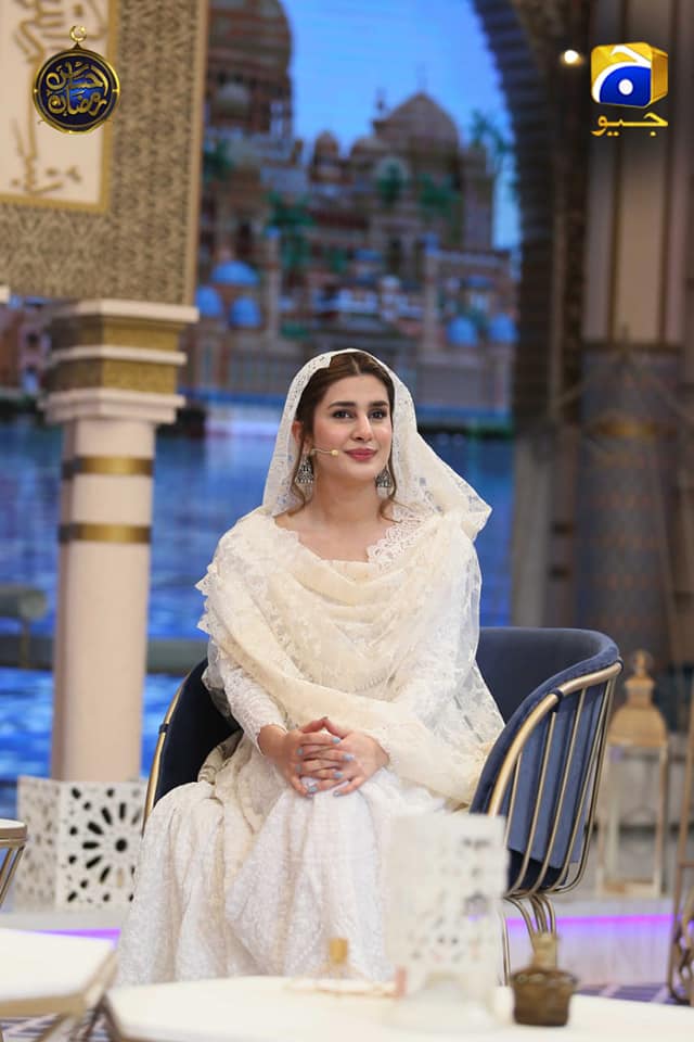 Actress Kubra Khan in Ehsaas Ramzan Geo Transmission