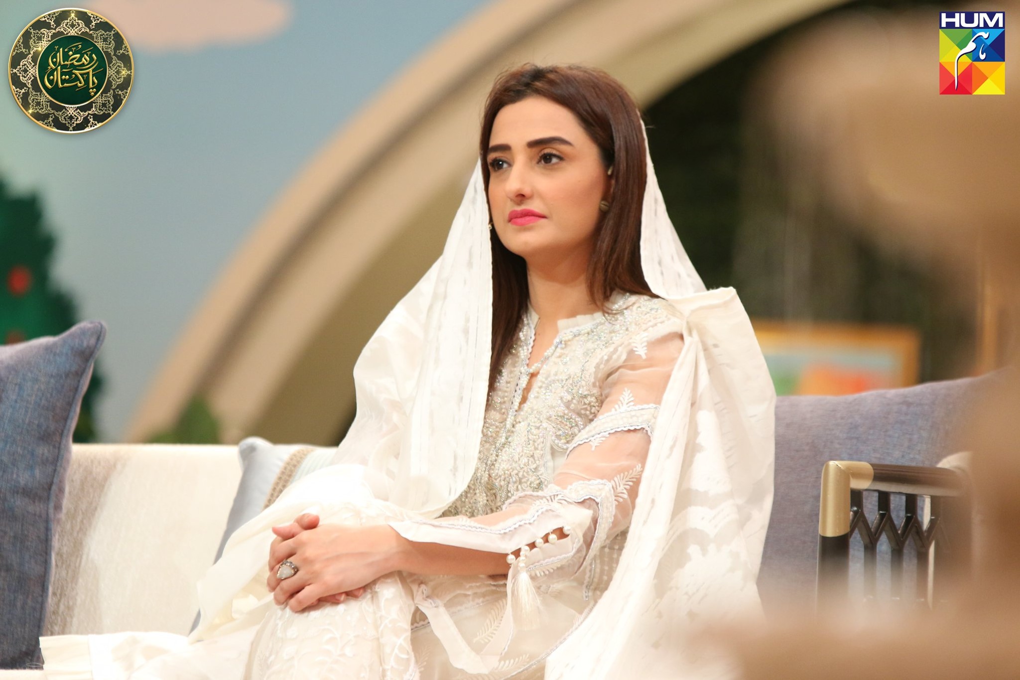 Beautiful Moomal Sheikh Appeared in Ramzan Pakistan Transmission