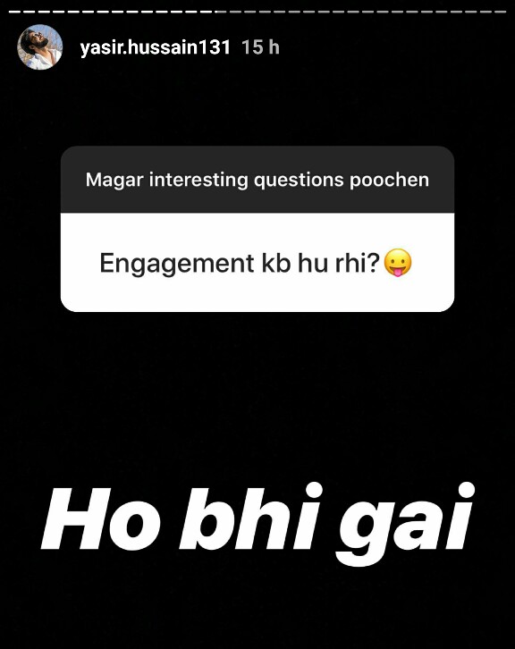 Looks Like Iqra Aziz Is Engaged!