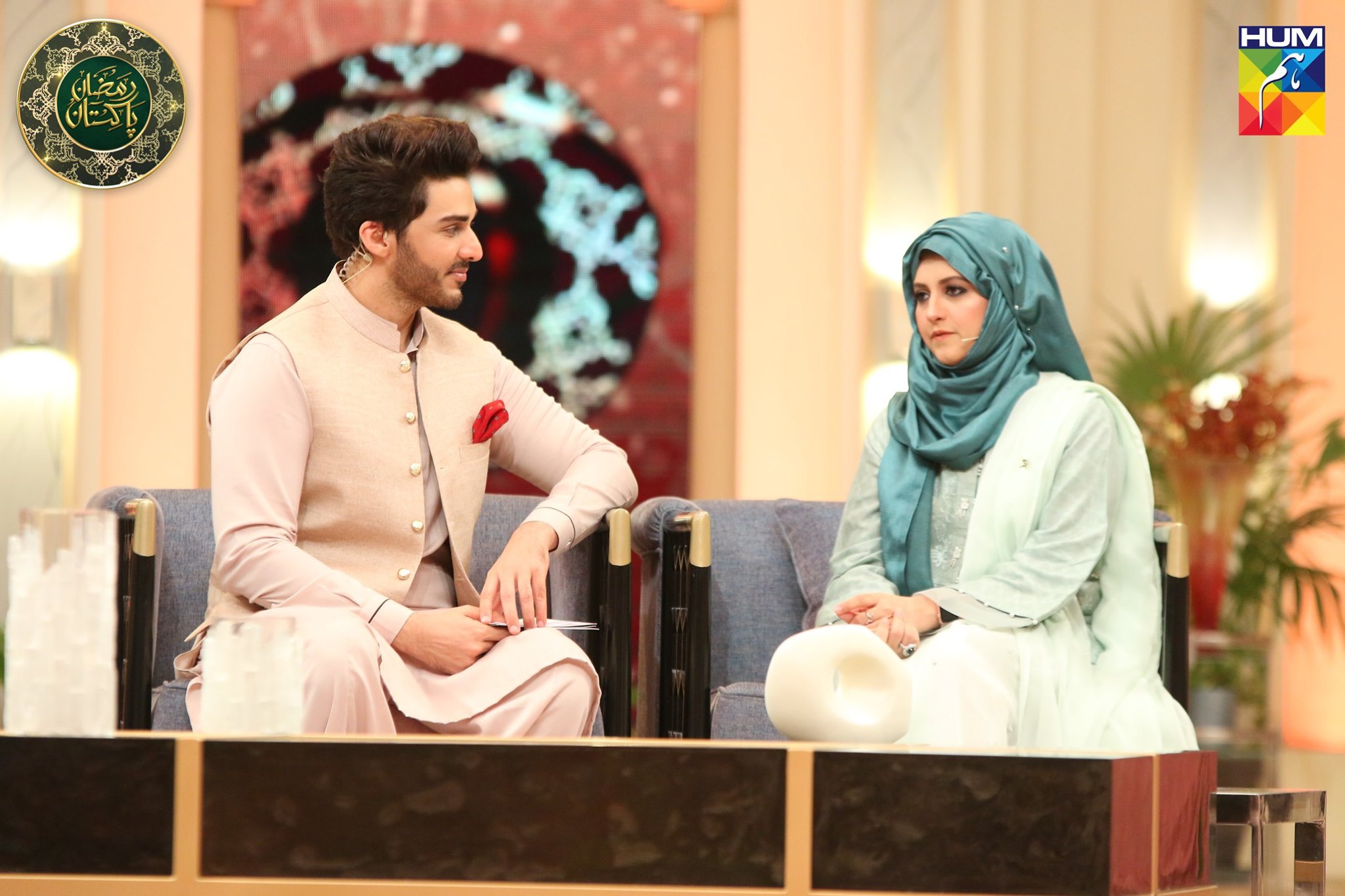 Beautiful Shaista Lodhi Appeared in Ramzan Pakistan Transmission on Humtv