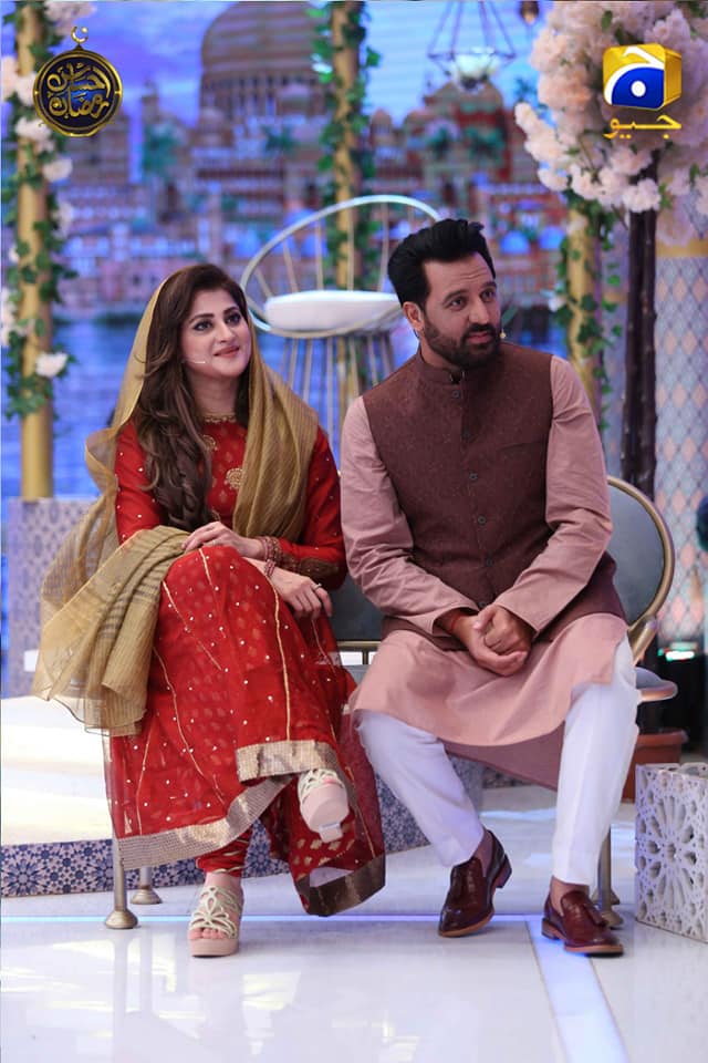 Actors Rambo & Sahiba Appeared in Ehsaas Ramzan Today