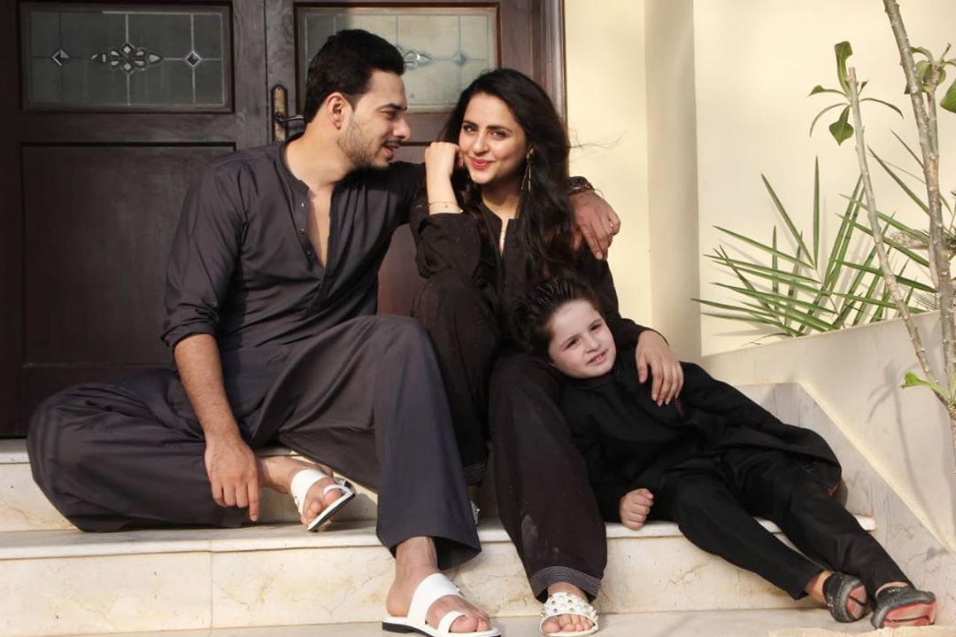 Latest Beautiful Clicks of Fatima Effendi with Family
