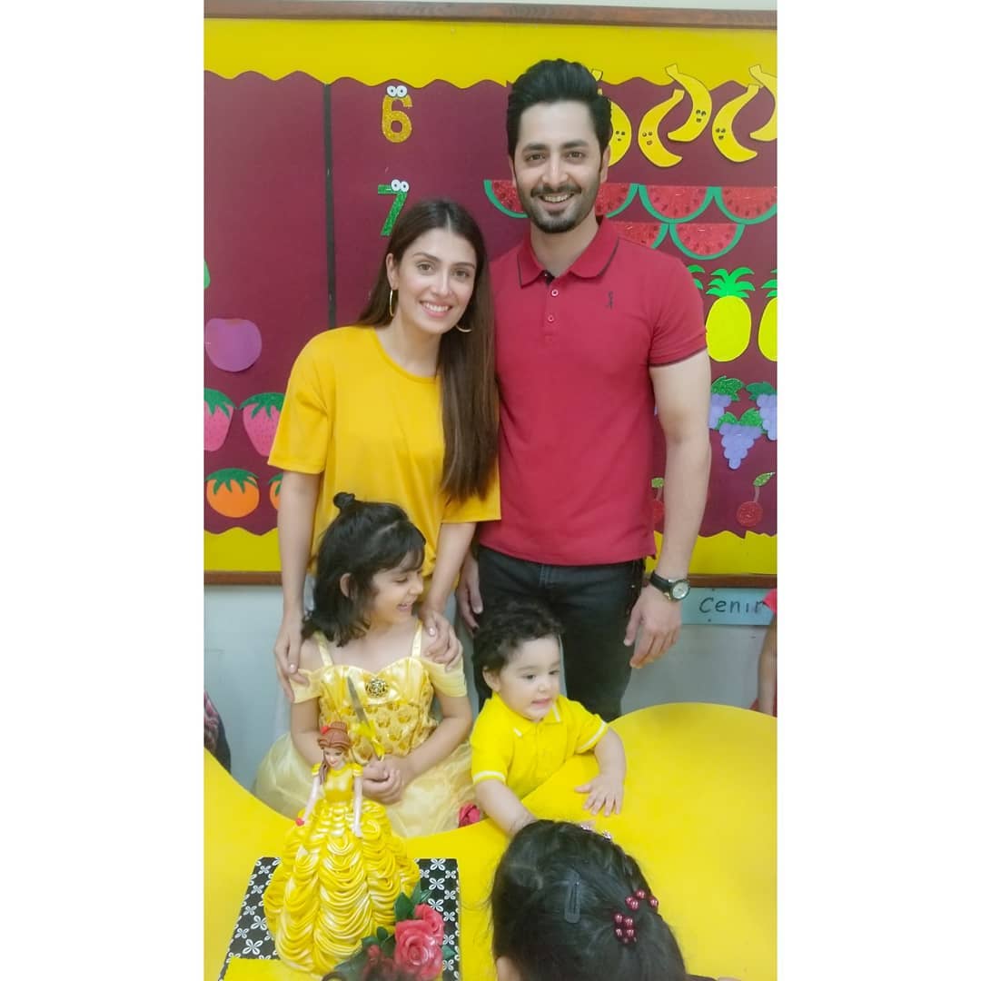 Ayeza Khan and Danish Taimoor's Daughter Hoorain Birthday Party Pictures