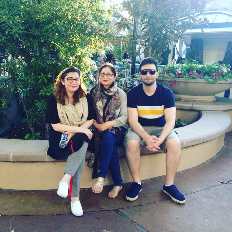 Junaid Khan's Latest Pictures with his Wife Amna and Son Nael in USA