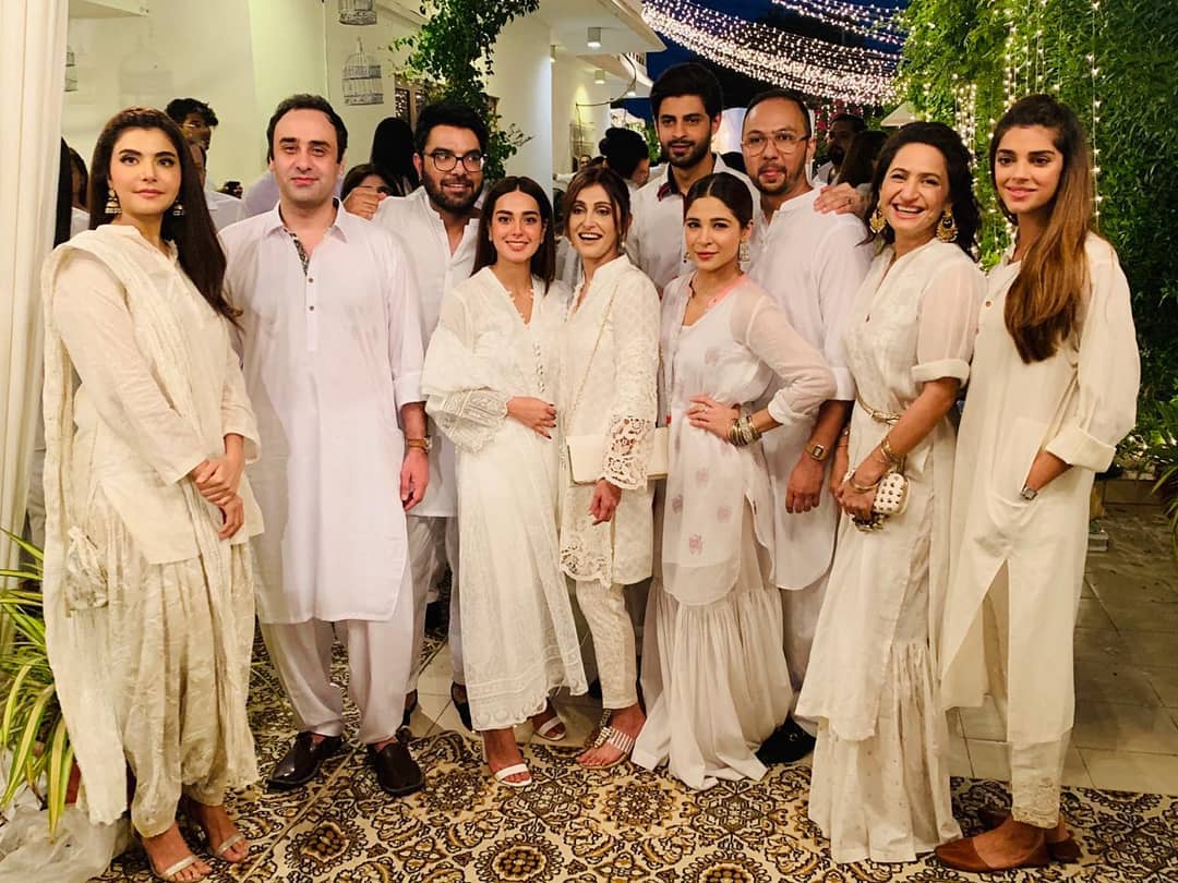 Pakistani Celebrities at the Grand White Iftar Party Last Night