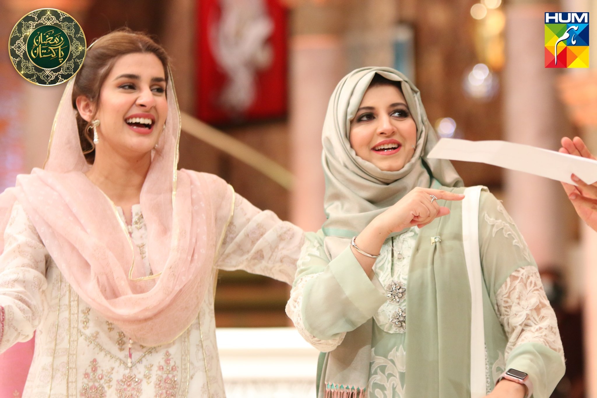 Beautiful Kubra Khan in Todays Humtv's Ramzan Pakistan Transmission