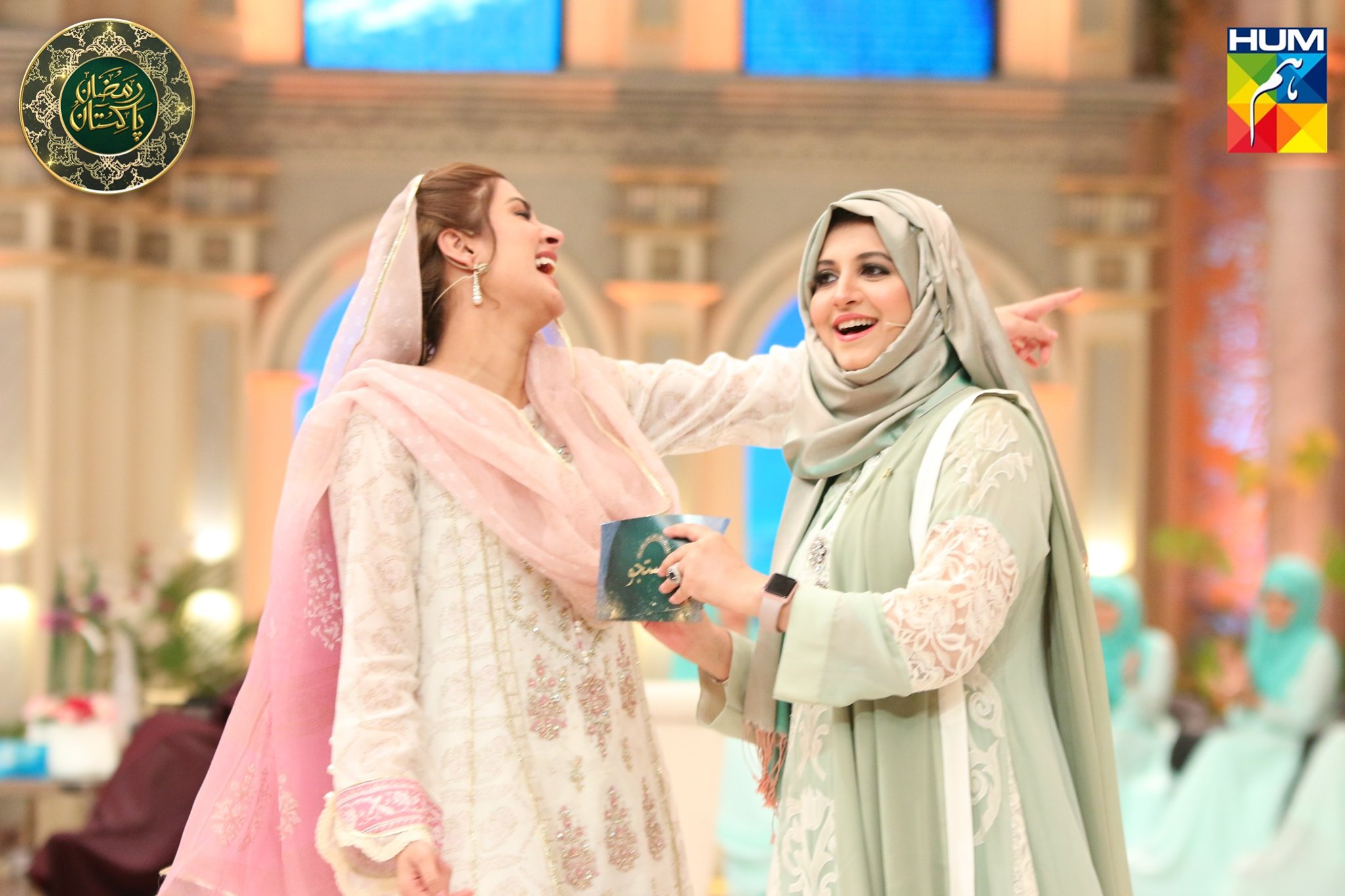 Beautiful Kubra Khan in Todays Humtv's Ramzan Pakistan Transmission