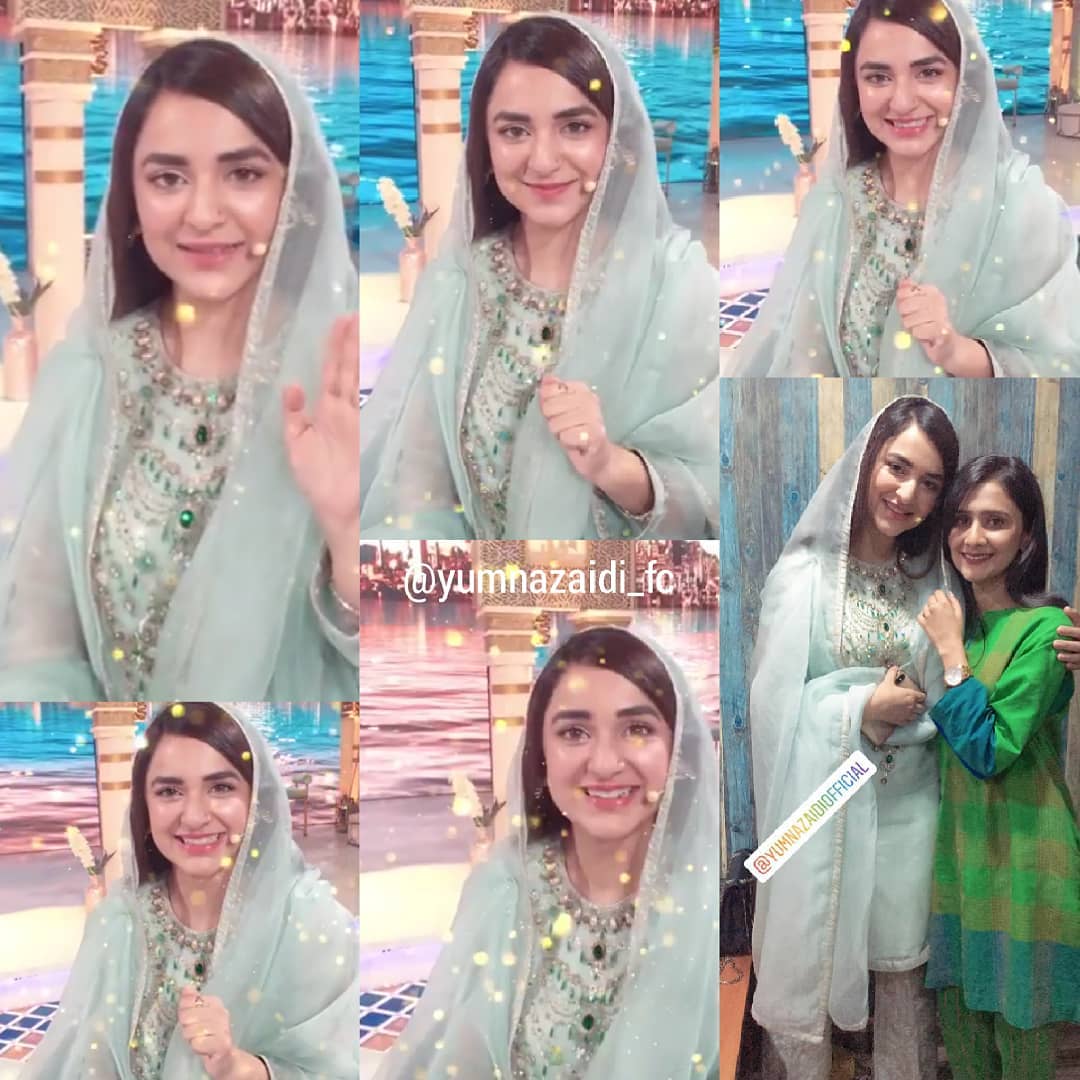 Beautiful Actress Yumna Zaidi in Ehasaas Ramzan Transmission