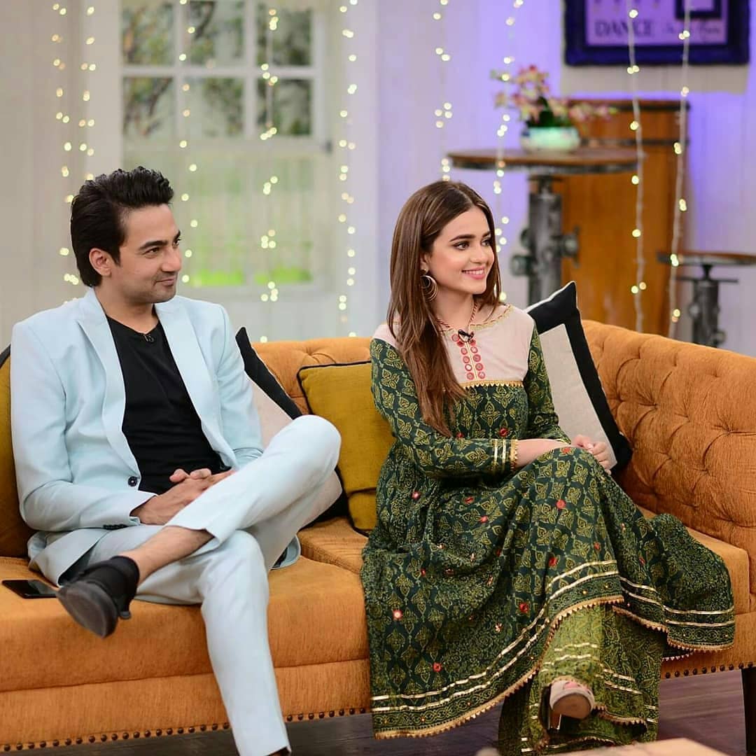 Talented Cast of Barfi Laddu Sumbul Iqbal & Ali Safina in Good Morning Pakistan