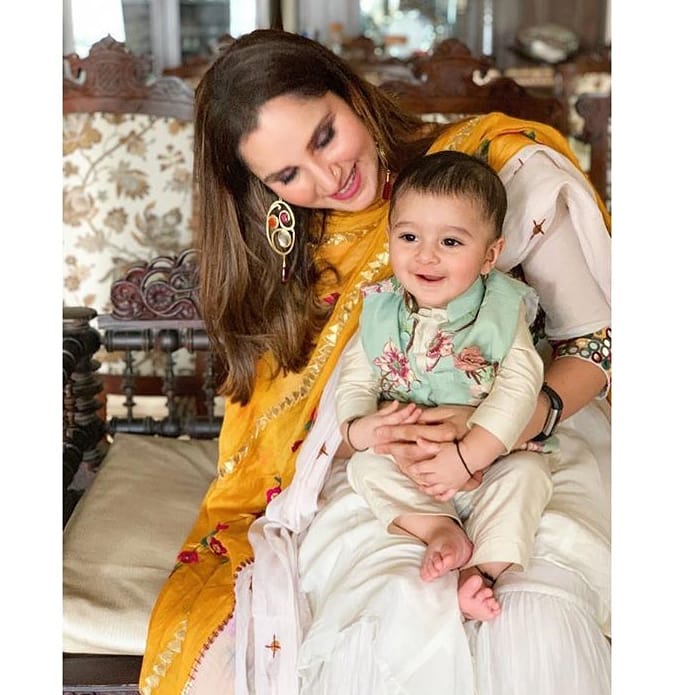Beautiful Pakistani Celebrities First Day Eid Pictures – Part-4