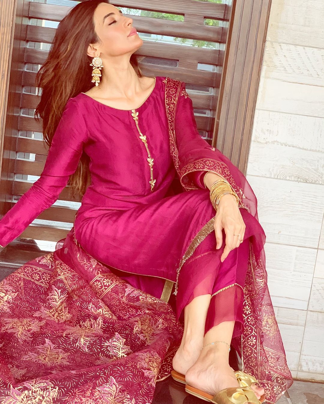 Beautiful Pakistani Celebrities First Day Eid Pictures – Part-3
