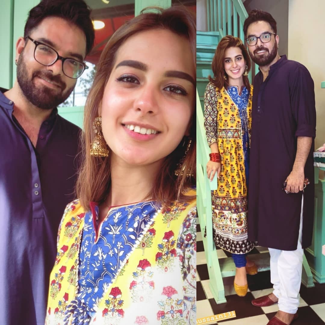 Beautiful Pakistani Celebrities First Day Eid Pictures - Part-2