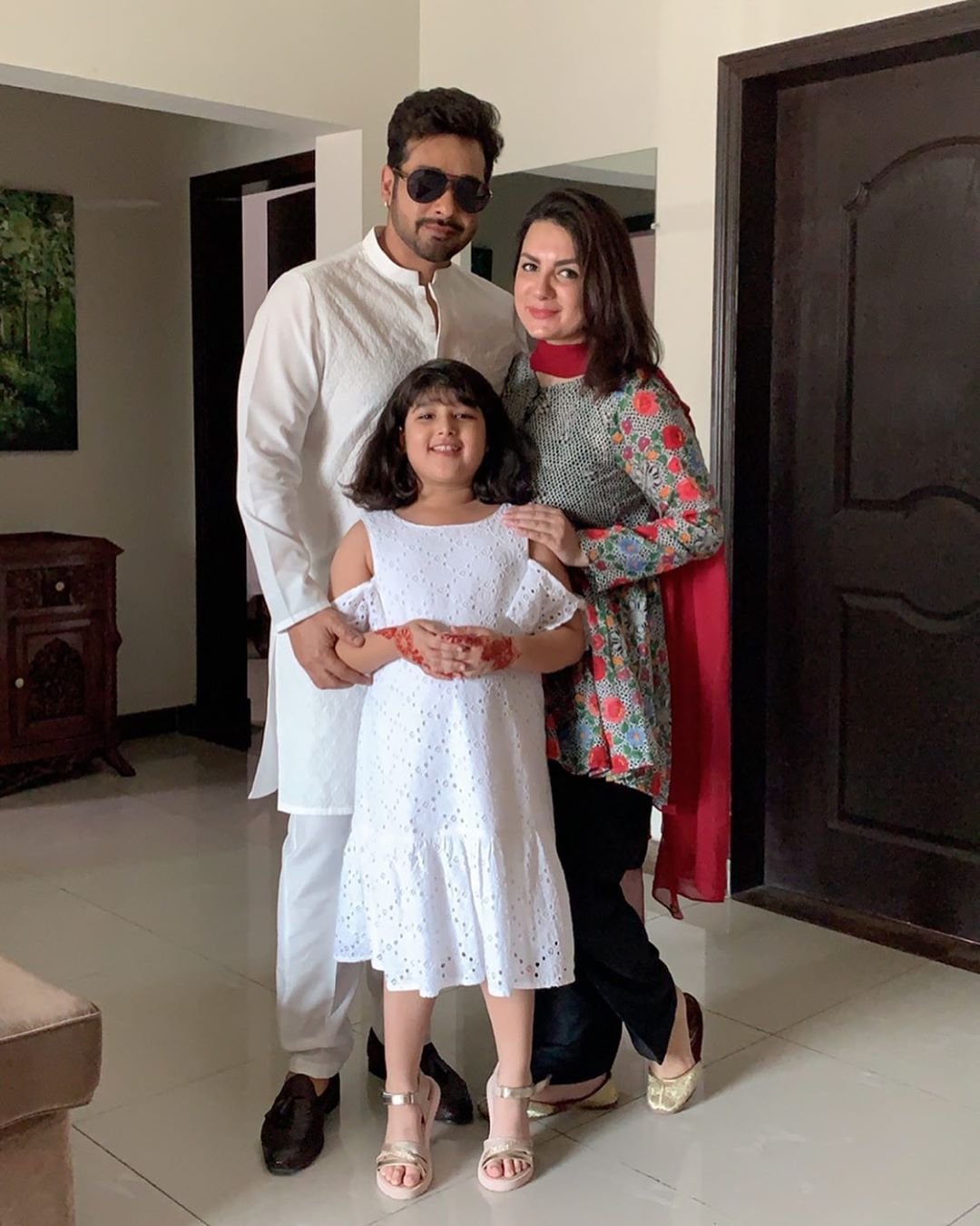 Sana Faisal Shares Faisal Qureshi & Her Daughter Pictures on Father's Day