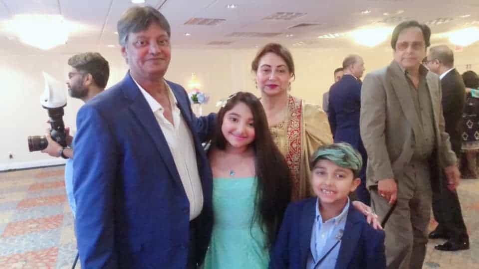 Javeria & Saud Attended Relatives Wedding in USA Along With Kids