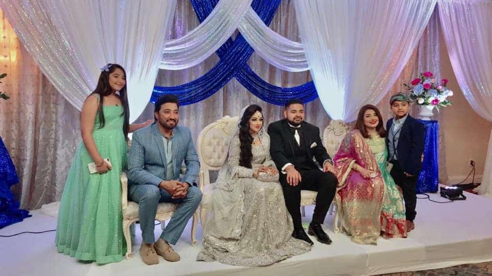 Javeria & Saud Attended Relatives Wedding in USA Along With Kids