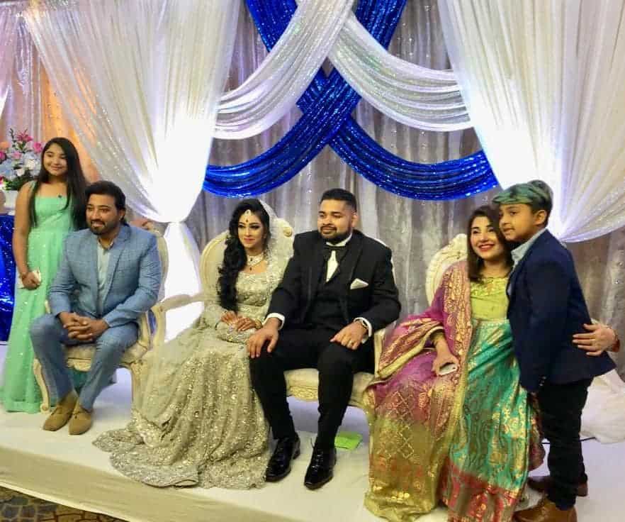 Javeria & Saud Attended Relatives Wedding in USA Along With Kids