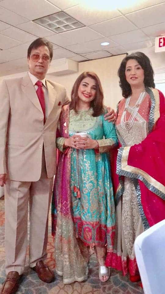 Javeria & Saud Attended Relatives Wedding in USA Along With Kids