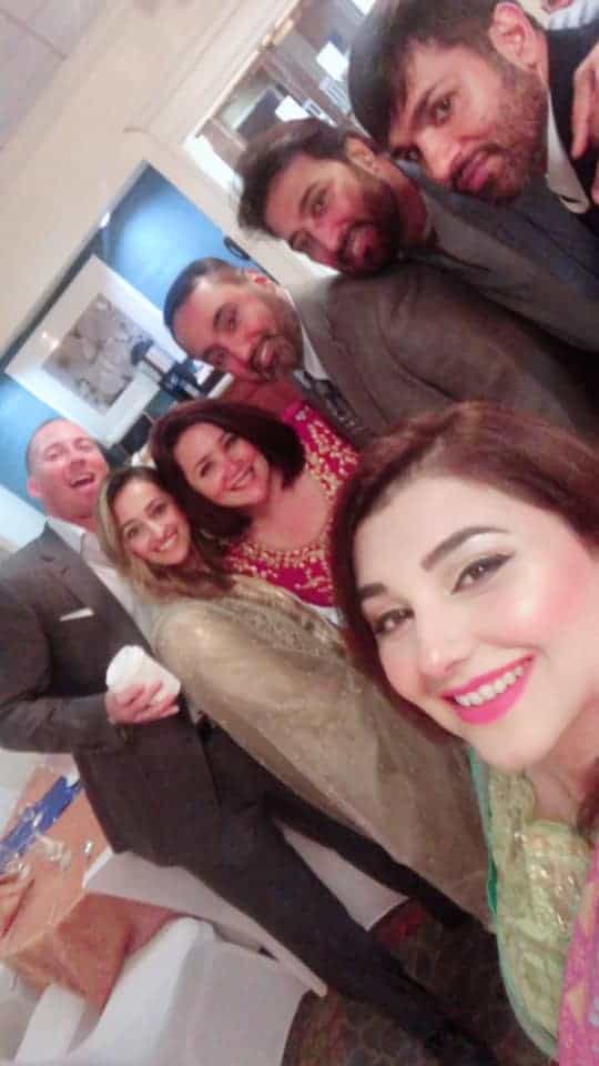 Javeria & Saud Attended Relatives Wedding in USA Along With Kids