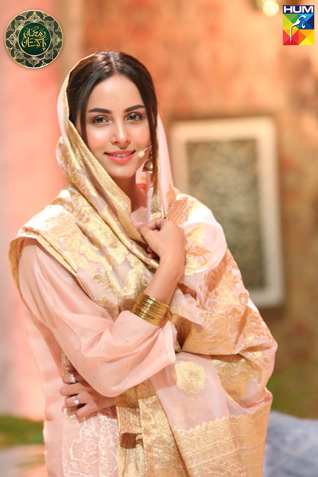 Beautiful Nimra Khan in Ramzan Pakistan Transmission