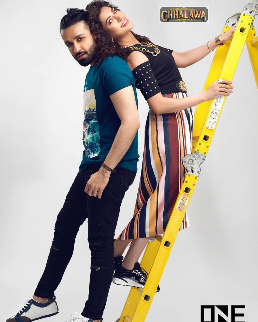 Mehwish Hayat & Azfar Rehman Photoshoot for a Clothing Brand