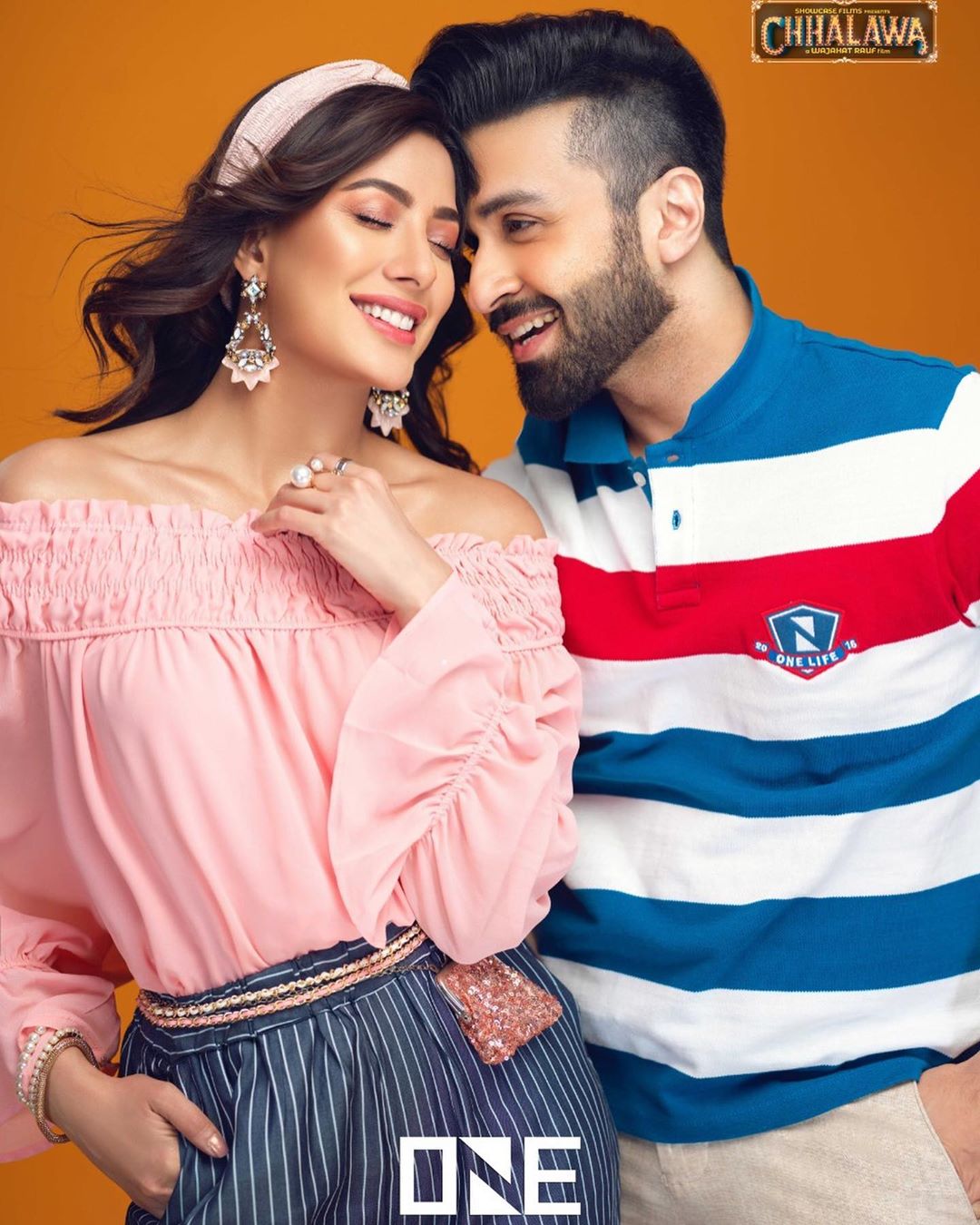 Mehwish Hayat & Azfar Rehman Photoshoot for a Clothing Brand.