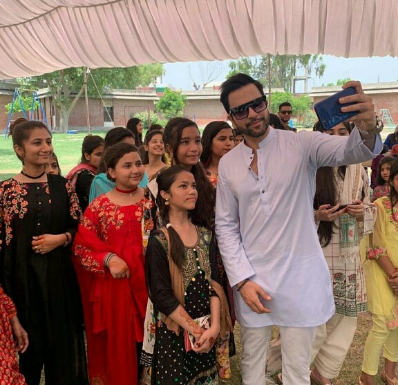 Junaid Khan Spent Eid At SOS Village