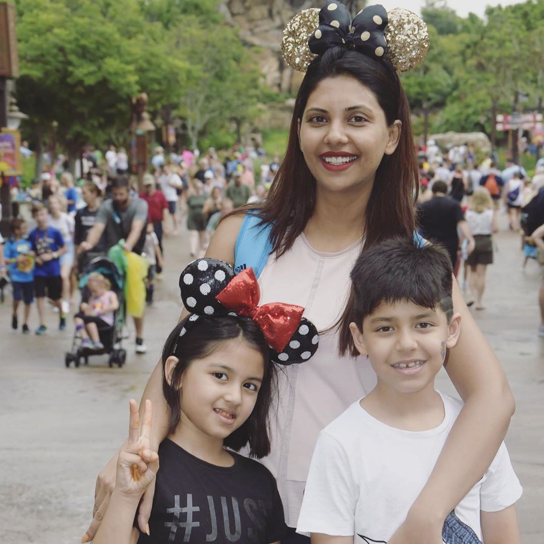 Sunita Marshal's Beautiful Pictures with Her Kids at Disney's Typhoon Lagoon