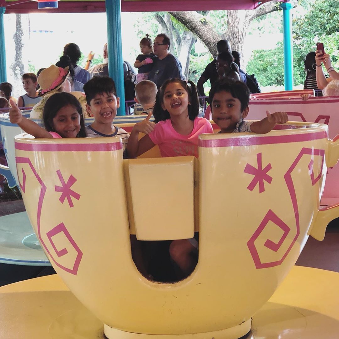 Sunita Marshal Enjoying Her Vacations with Kids in Disneyland