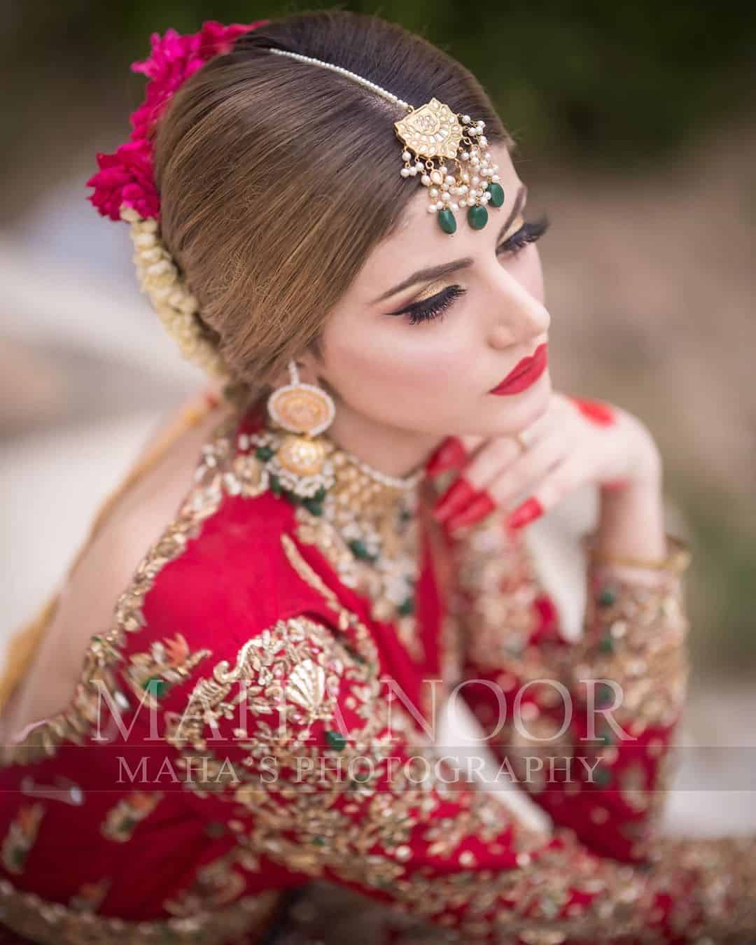 Bridal Photo Shoot of Beautiful Actress Zubab Rana