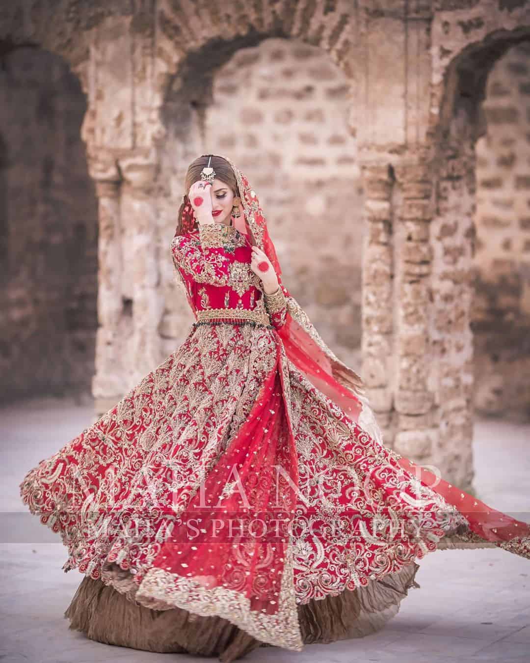 Bridal Photo Shoot of Beautiful Actress Zubab Rana