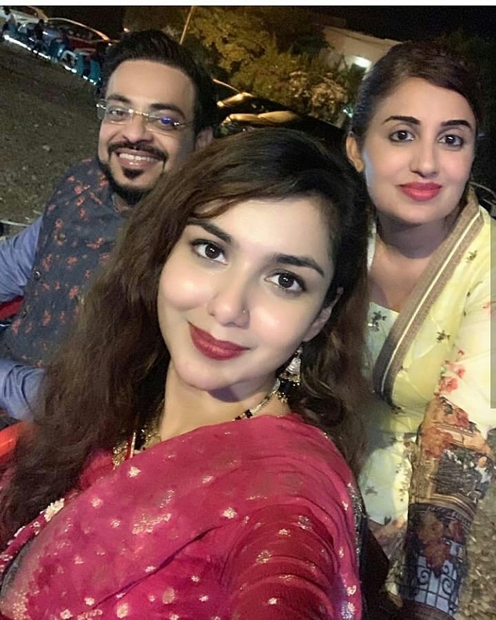 Latest Clicks of Amir Liaquat with his Wife Tuba Amir